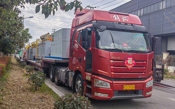 釬焊爐發(fā)往廣東