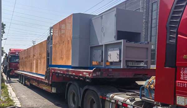 釬焊爐發(fā)往廣東