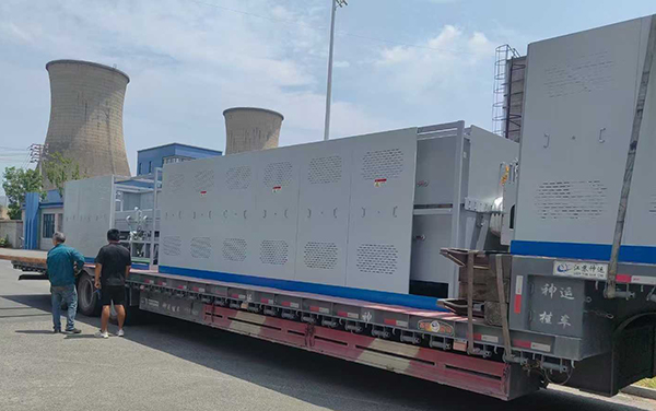 三合科技連續(xù)式銅釬焊爐發(fā)往東莞